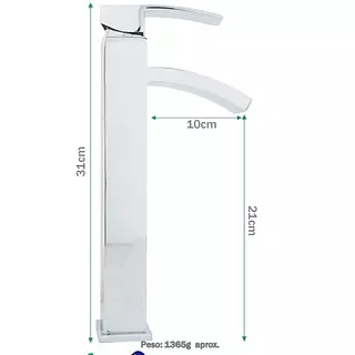 Grifo Monocontrol Alto River Cor.