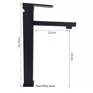 Girifo Mnctrl Lavamanos Cambridge Negro