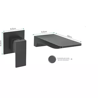 Grifo Mnctl Pared Gray