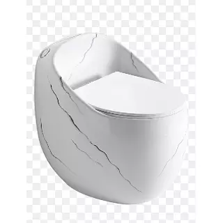 Sanitario Huevo Blanco Marmolizado