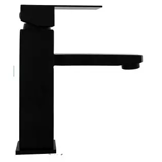 Grifo Monocontrol Lavamanos Bajo Amberes Negra