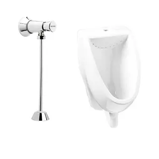 Combo Orinal Arrecife Blanco Mas Griferia