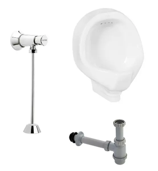 Combo Orinal Mediano Mas Griferia