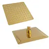 Ducha Cuadrada Dorado Satin 8pl Sg