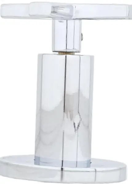 Manija De Lujo Metalica Cruceta Rossa Plana Sg