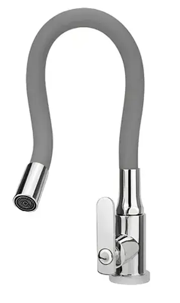 Griferia Lvp Cuello Flexible Gun Metal