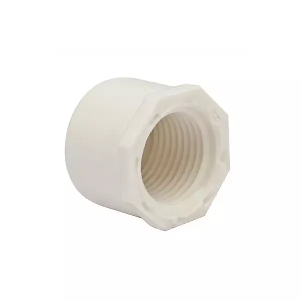 Tapon Hembra 1/2" Blanco