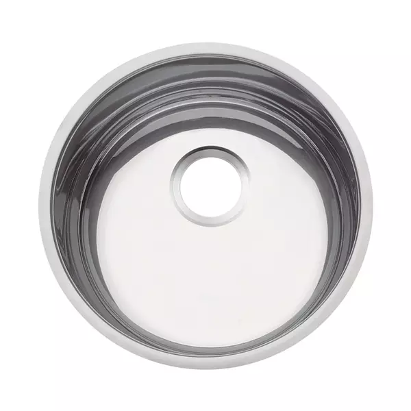 Cubeta Redondo Perfil Acero Inox 38Pu